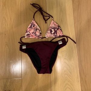 Heidi Klein swimsuit - top + bottom